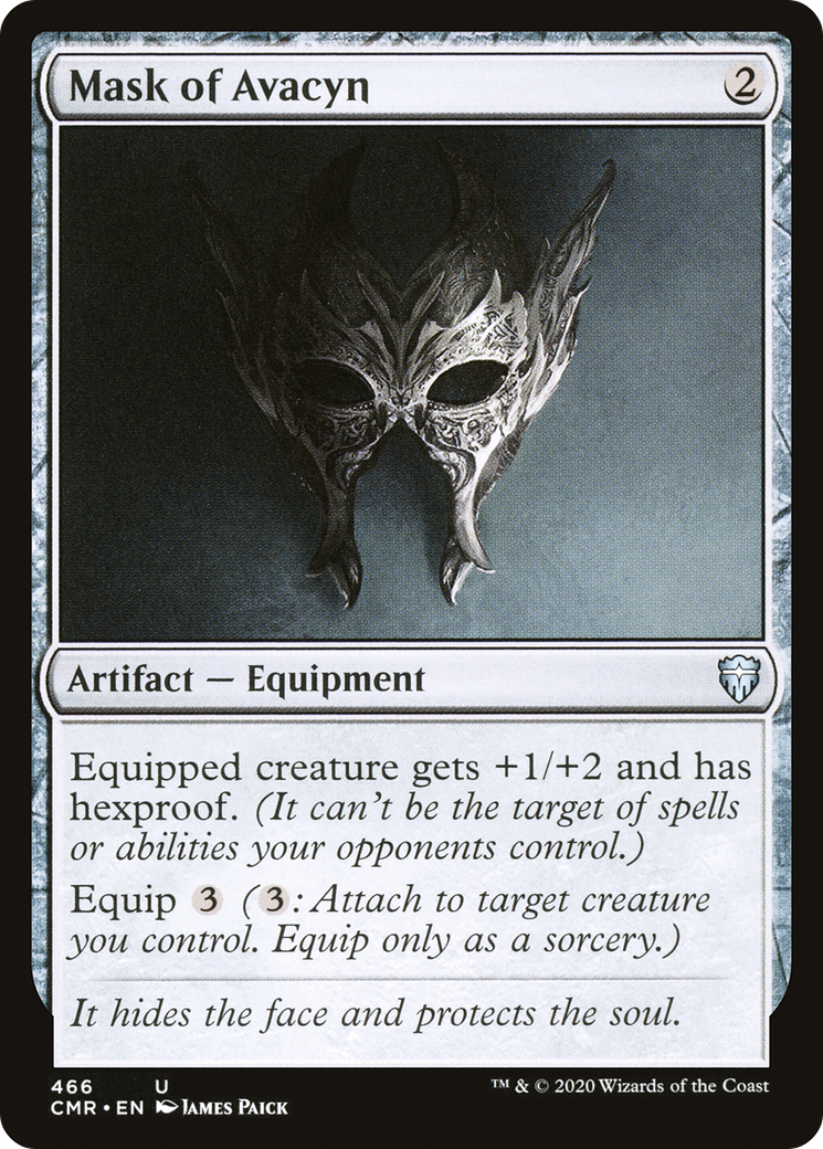 Image of Mask of Avacyn (CMR-466) - Commander Legends