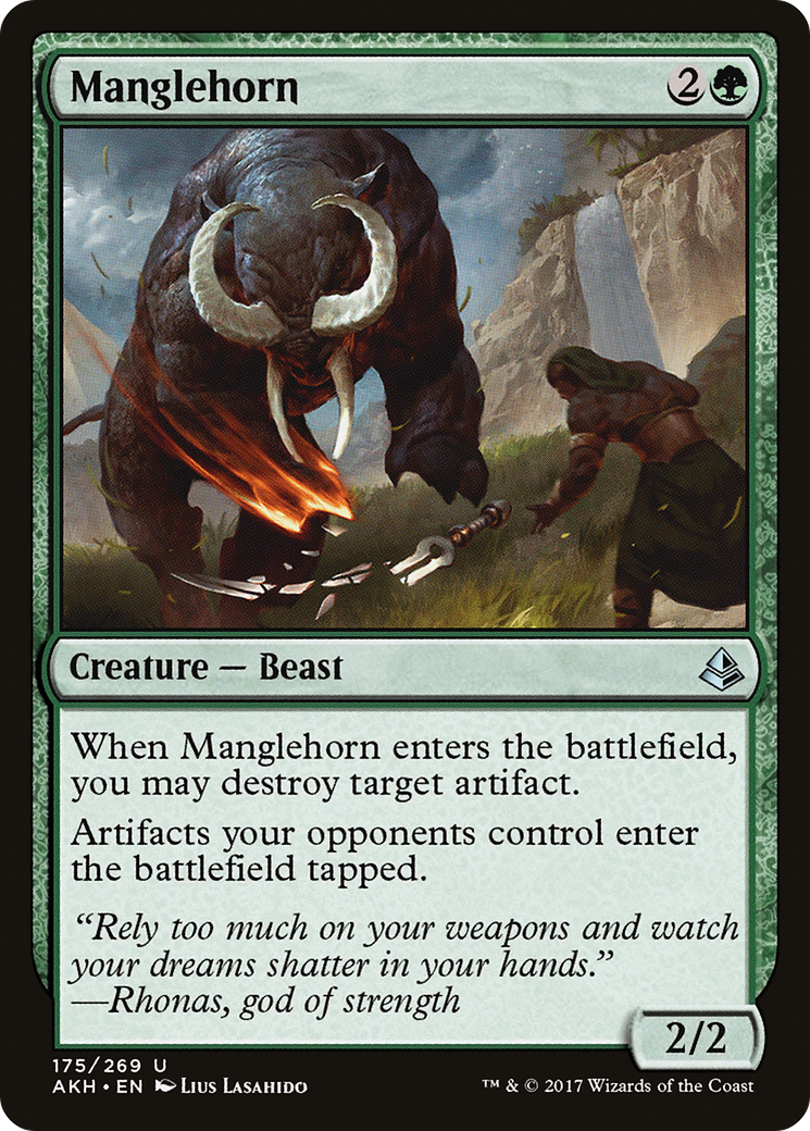 Image of Manglehorn (AKH-175) - Amonkhet