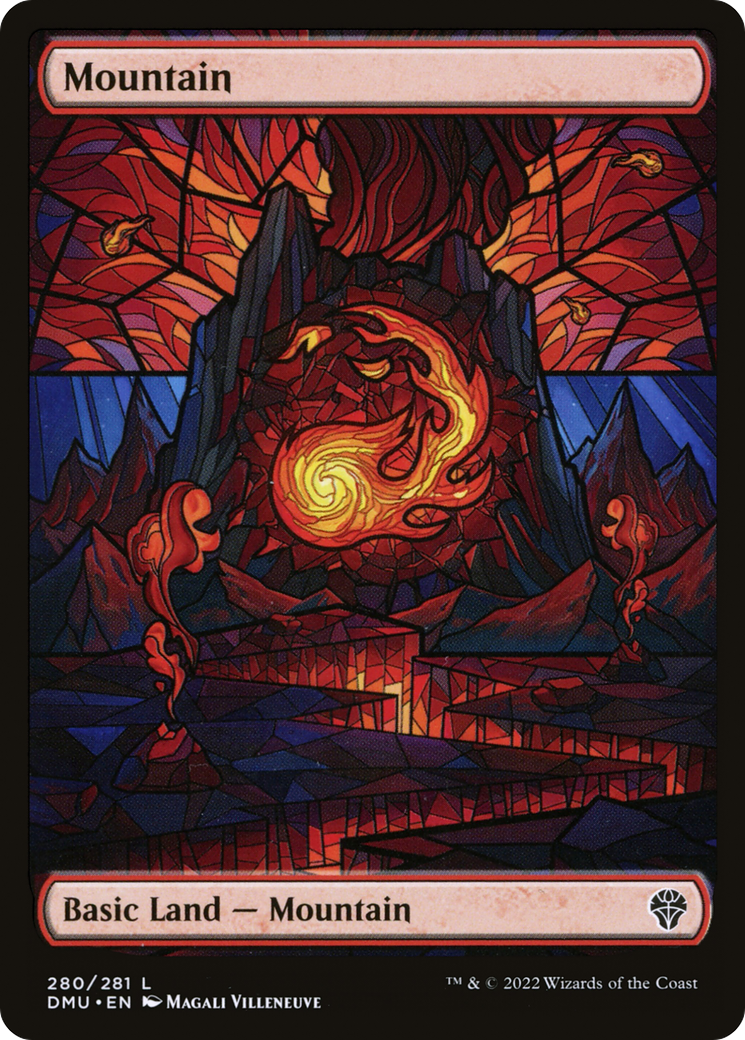 Image of Mountain (Showcase) (DMU-280) - Dominaria United Foil