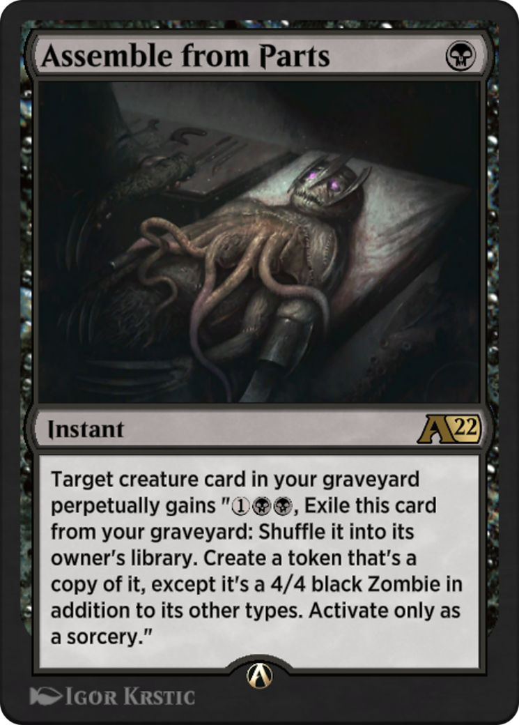 Image of Assemble from Parts (Y22-025) - Alchemy: Innistrad