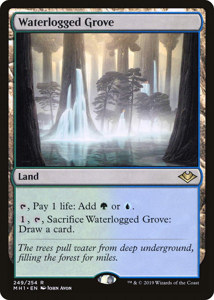 Image of Waterlogged Grove (MH1-249) - Modern Horizons Foil
