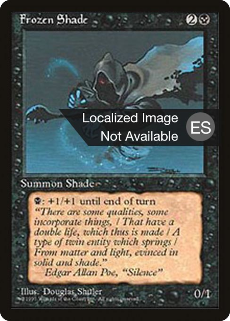 Image of Frozen Shade (4BB-022) - Fourth Edition Foreign Black Border