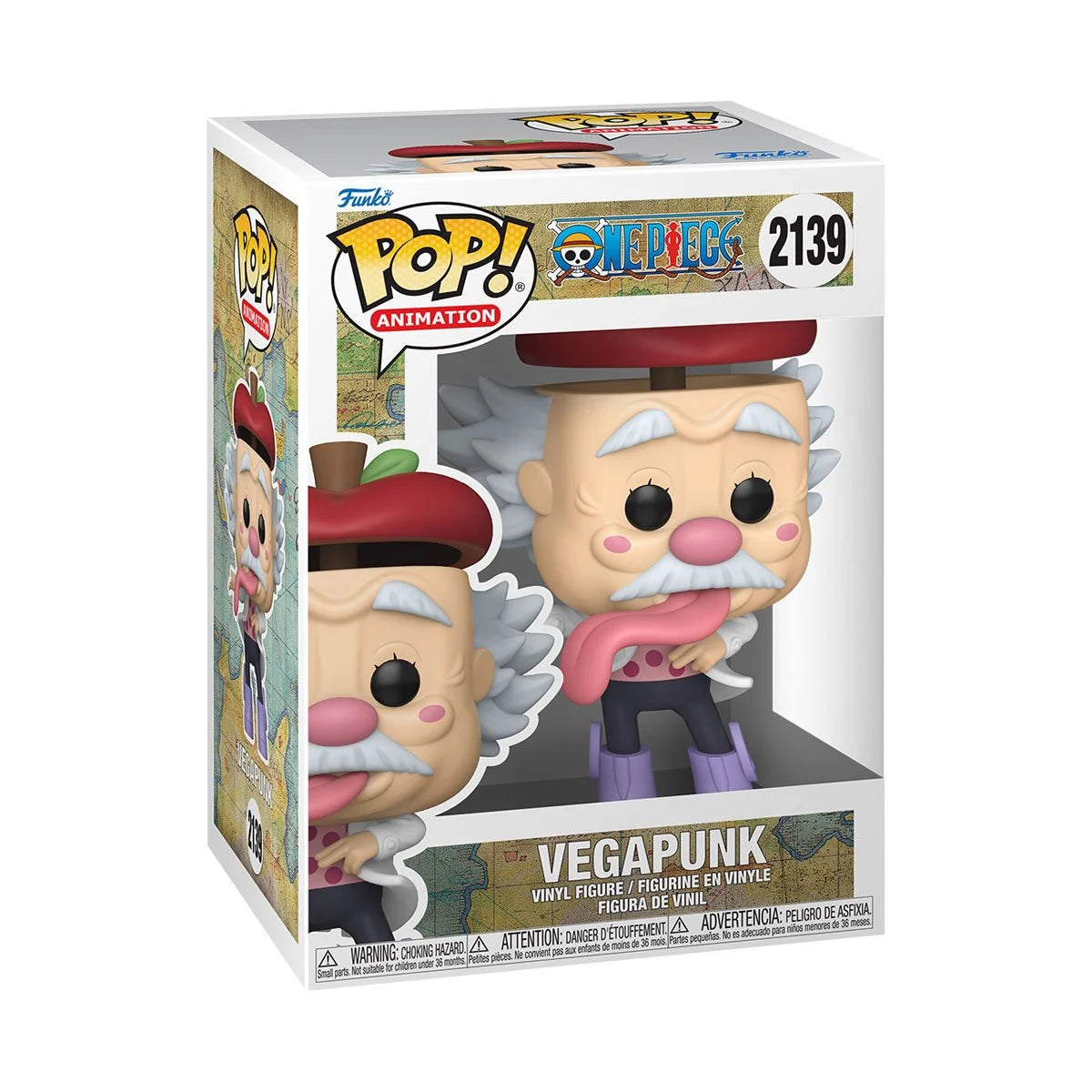 Image of One Piece Egghead Island Vegapunk Funko Pop! Vinyl Figure #2139
