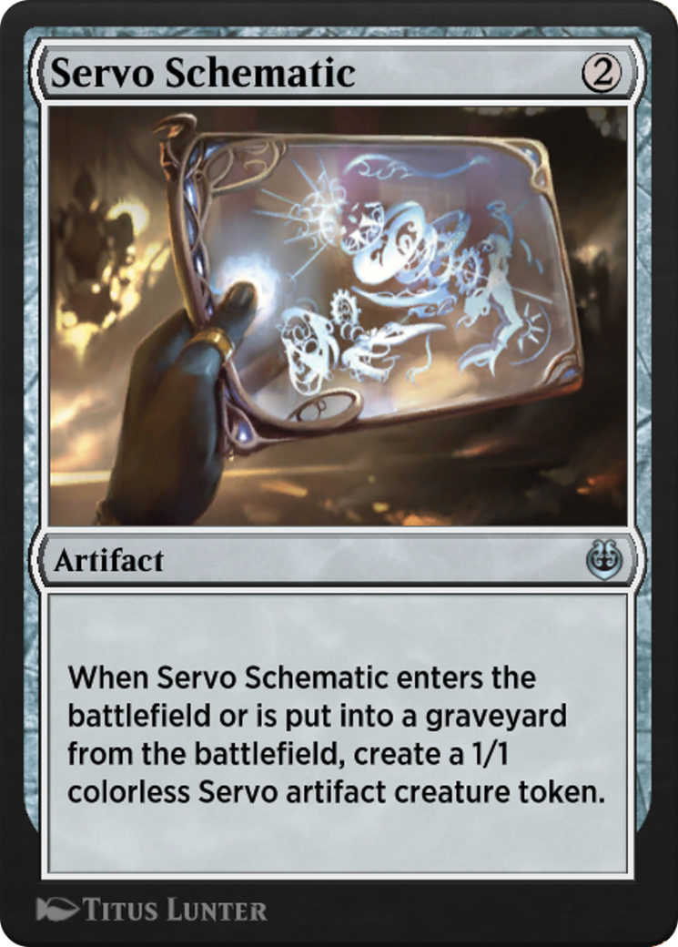 Image of Servo Schematic (KLR-270) - Kaladesh Remastered