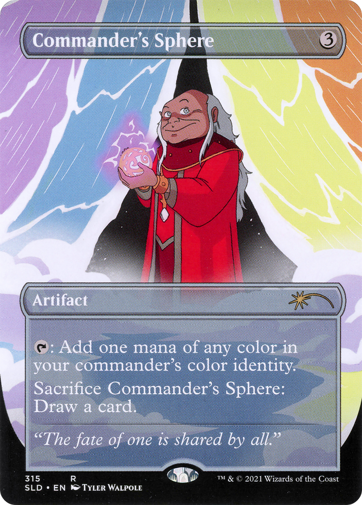 Image of Commander's Sphere (315) (SLD-315) - Secret Lair Drop (Borderless)