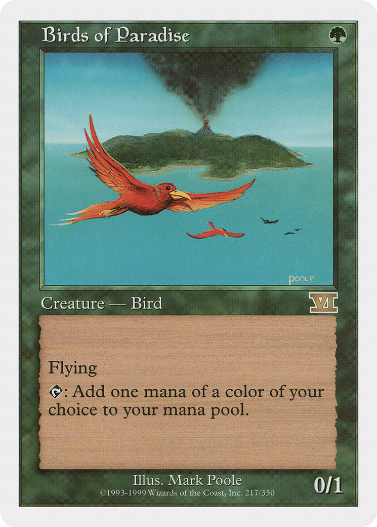 Image of Birds of Paradise (6ED-217) - Classic Sixth Edition