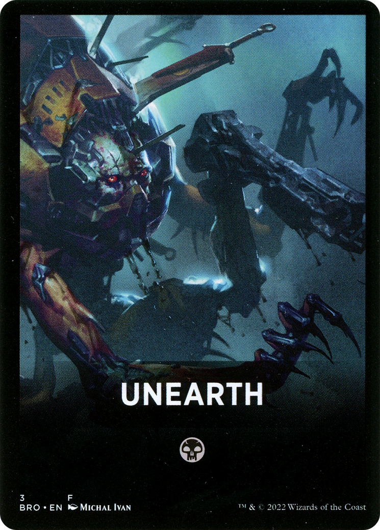 Image of Unearth (Theme) (FBRO-003) - The Brothers' War Jumpstart Front Cards