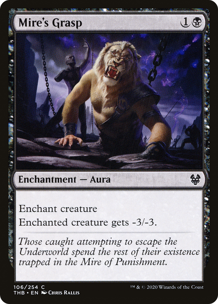 Image of Mire's Grasp (THB-106) - Theros Beyond Death Foil