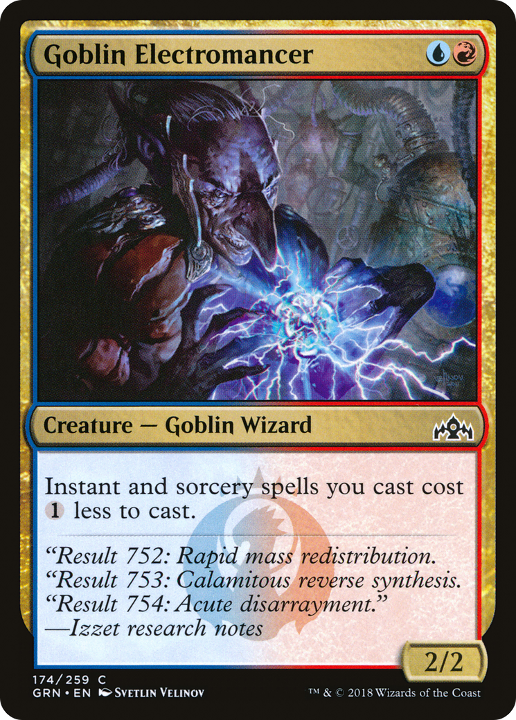 Image of Goblin Electromancer (GRN-174) - Guilds of Ravnica