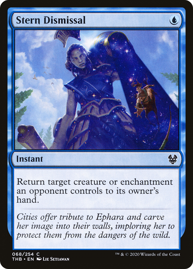 Image of Stern Dismissal (THB-068) - Theros Beyond Death