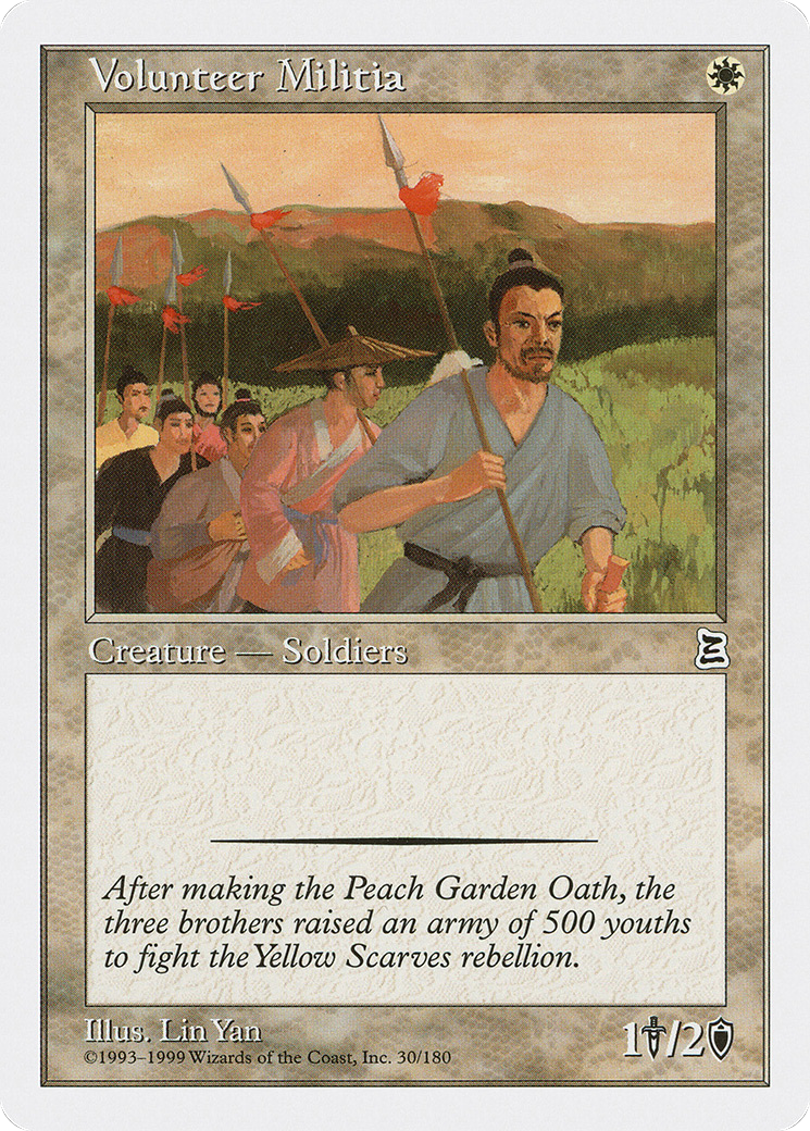 Image of Volunteer Militia (PTK-030) - Portal Three Kingdoms