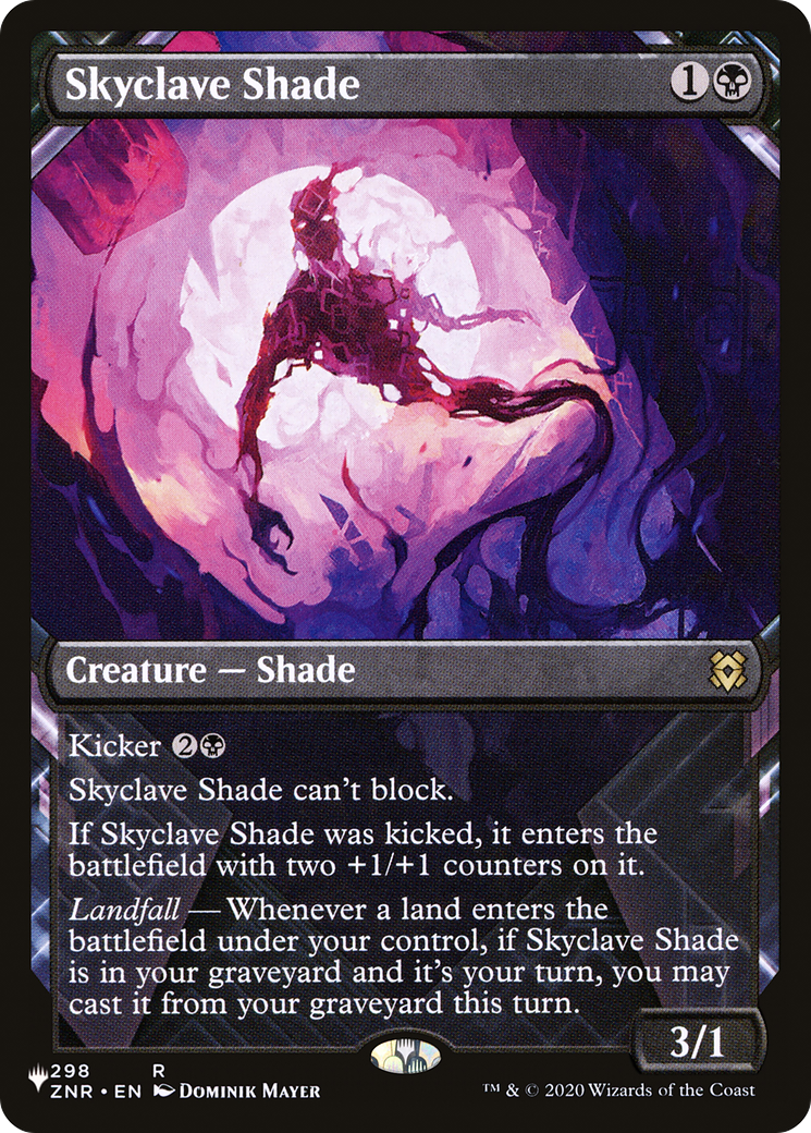 Image of Skyclave Shade (Showcase) (LIST-298/280) - The List: (Showcase)