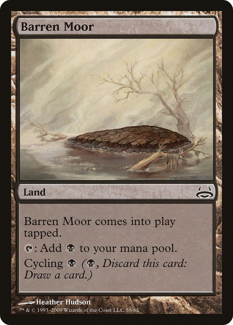 Image of Barren Moor (DDC-058) - Duel Decks: Divine vs. Demonic