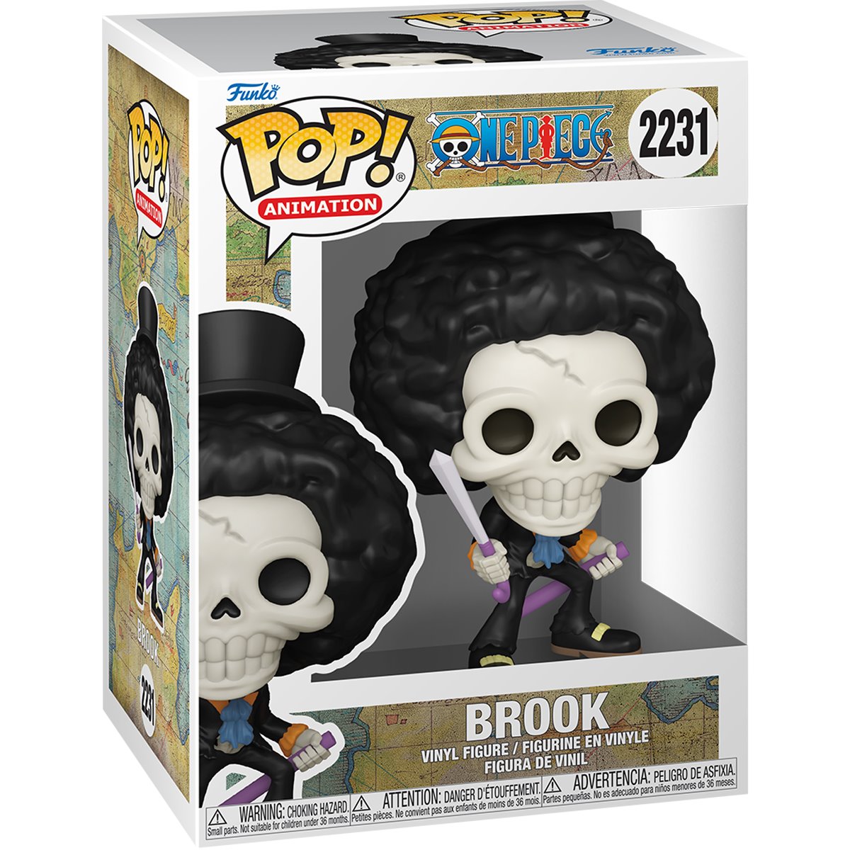 Image of One Piece Brook Funko Pop! Vinyl Figure #2231