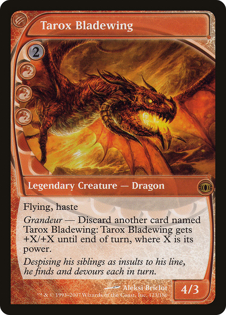 Image of Tarox Bladewing (FUT-123) - Future Sight Foil
