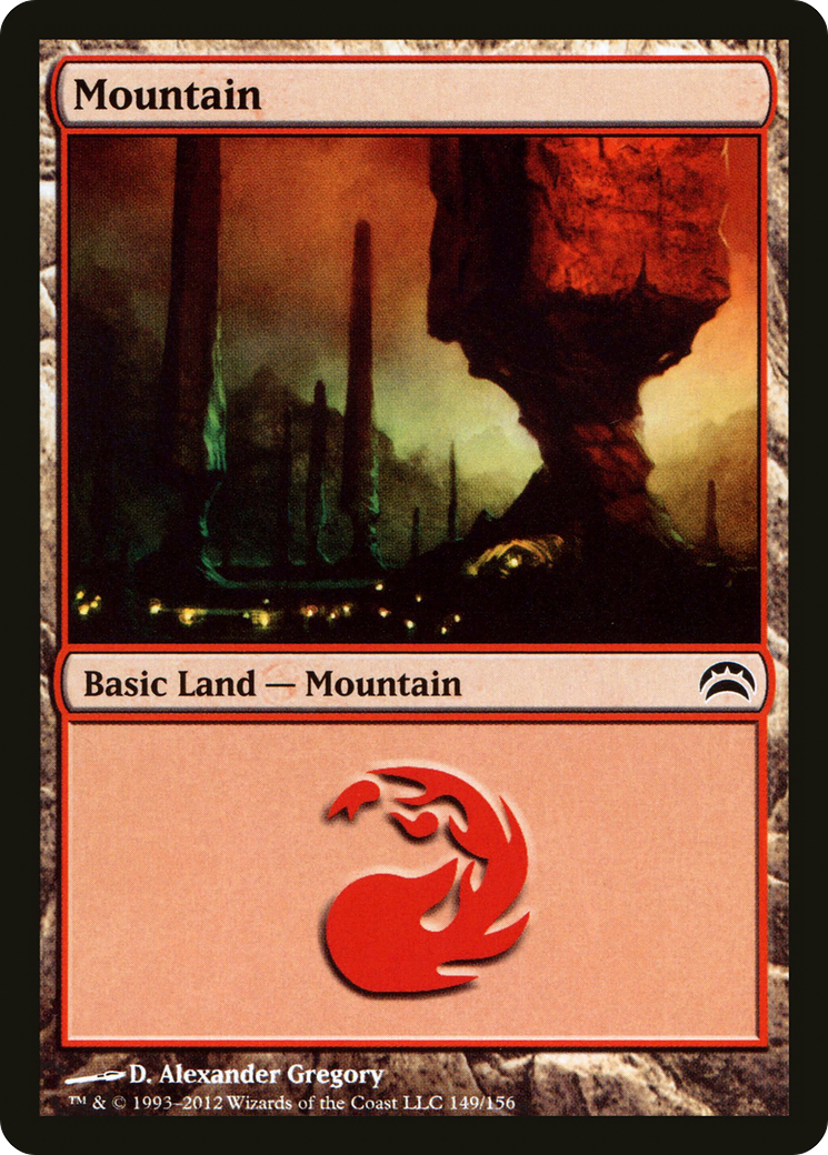 Image of Mountain (149) (PC2-149) - Planechase 2012