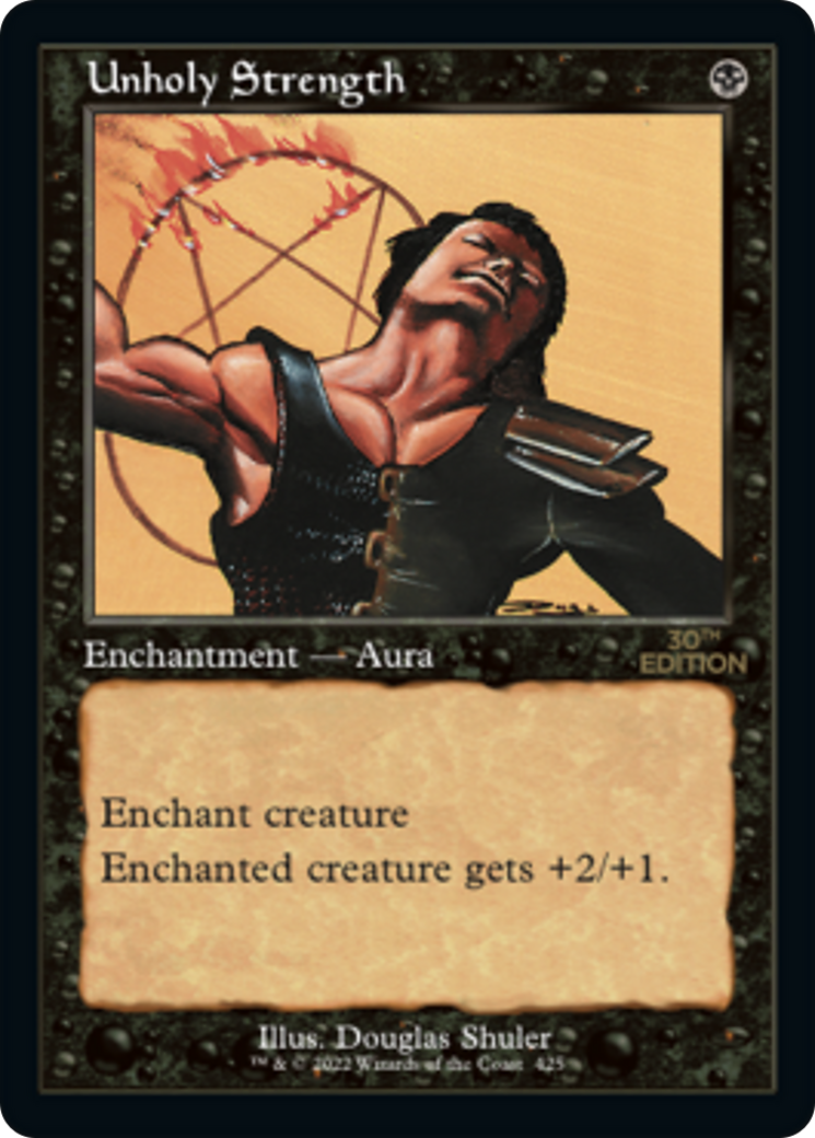 Image of Unholy Strength (Retro Frame) (30A-425) - 30th Anniversary Edition