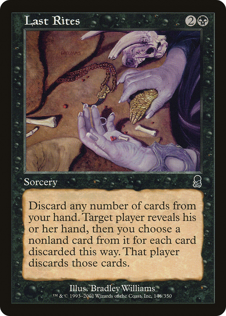 Image of Last Rites (ODY-146) - Odyssey Foil