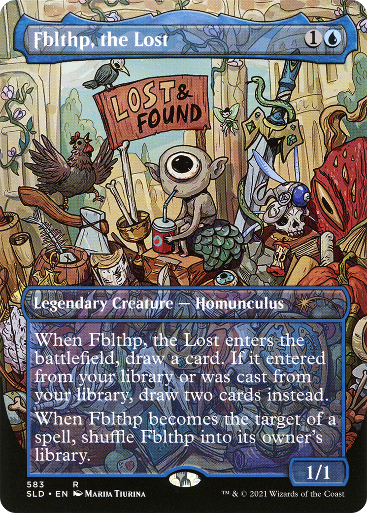 Image of Fblthp, the Lost (SLD-583) - Secret Lair Drop (Borderless)