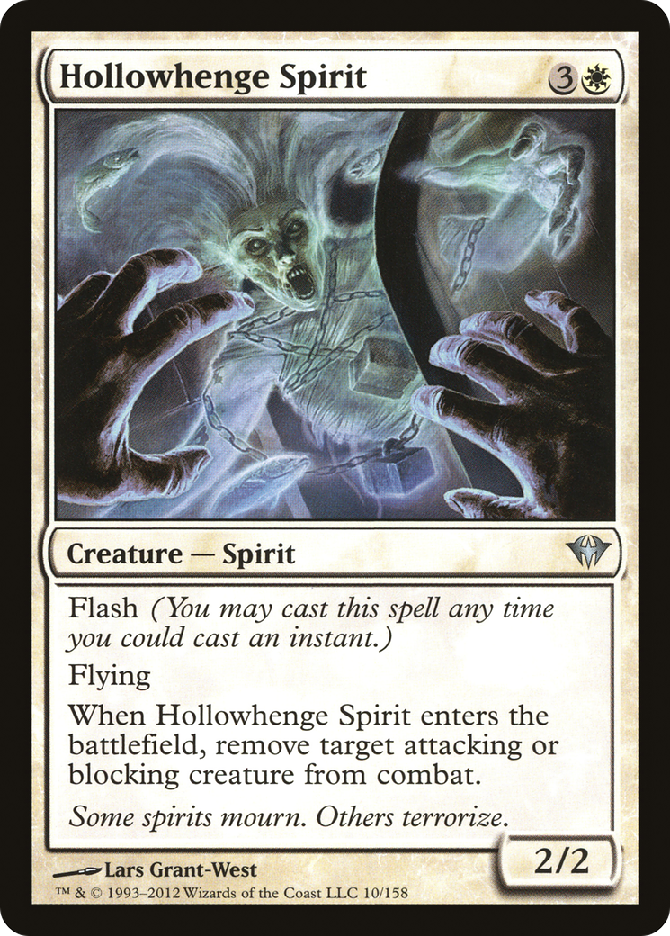 Image of Hollowhenge Spirit (DKA-010) - Dark Ascension Foil