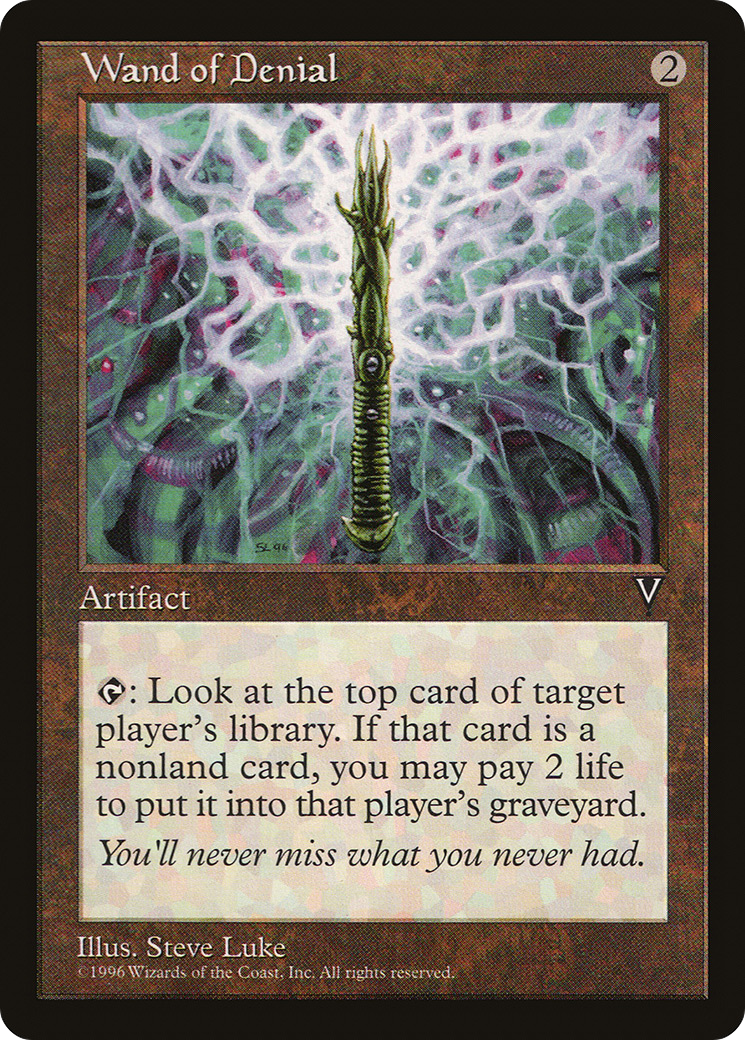 Image of Wand of Denial (VIS-) - Visions