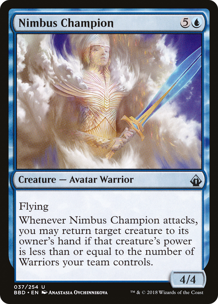 Image of Nimbus Champion (BBD-037) - Battlebond Foil