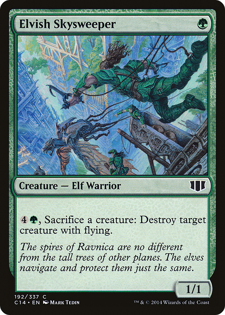 Image of Elvish Skysweeper (C14-192) - Commander 2014