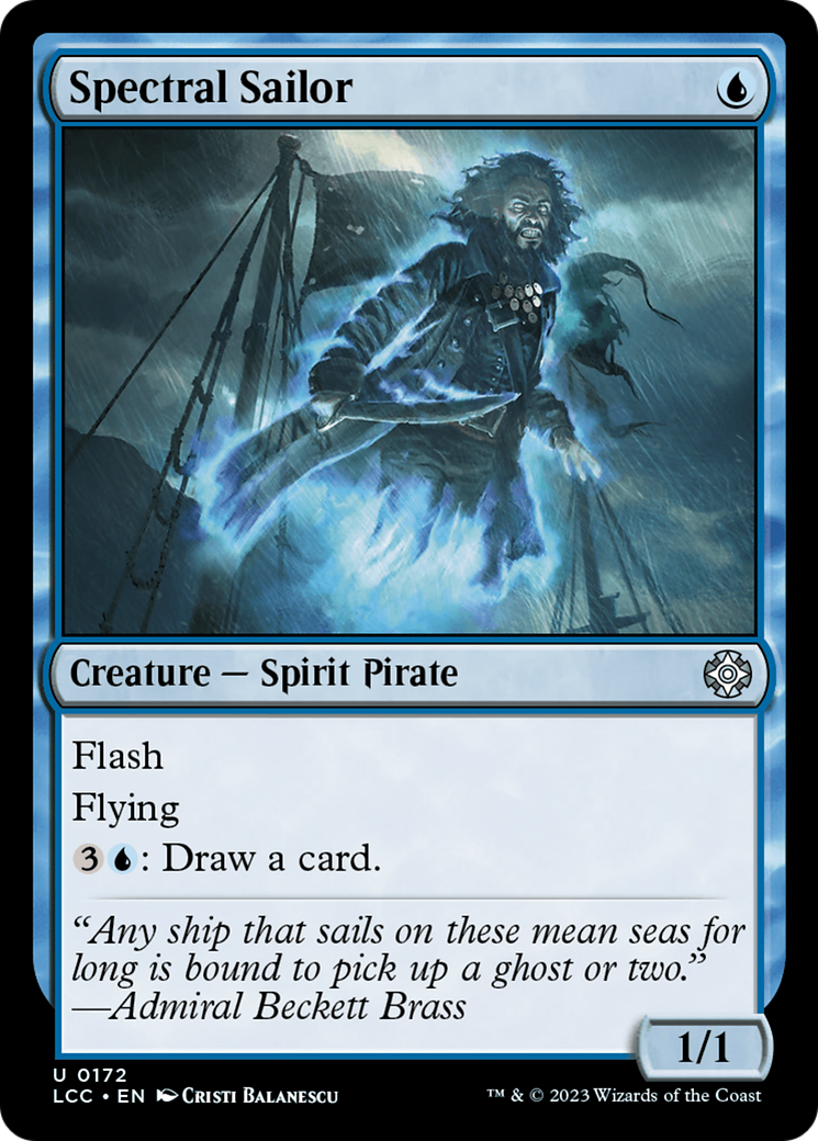 Image of Spectral Sailor (LCC-172) - The Lost Caverns of Ixalan Commander