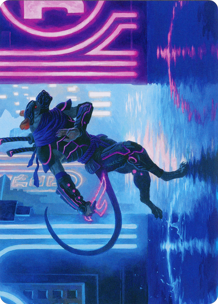 Image of Nezumi Informant // Nezumi Informant (AMOM-027) - March of the Machine Art Series (Borderless)