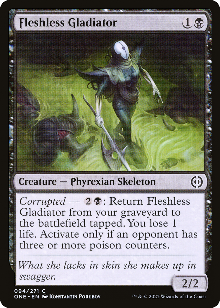 Image of Fleshless Gladiator (ONE-094) - Phyrexia: All Will Be One