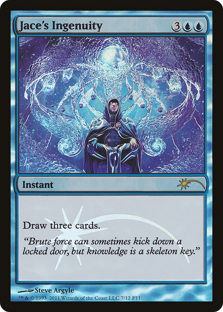 Image of Jace's Ingenuity (FNM-) - Friday Night Magic 2011 Foil