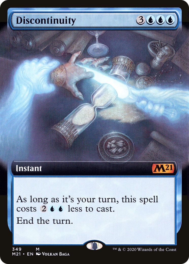 Image of Discontinuity (Extended Art) (M21-349) - Core Set 2021: (Extended Art) Foil