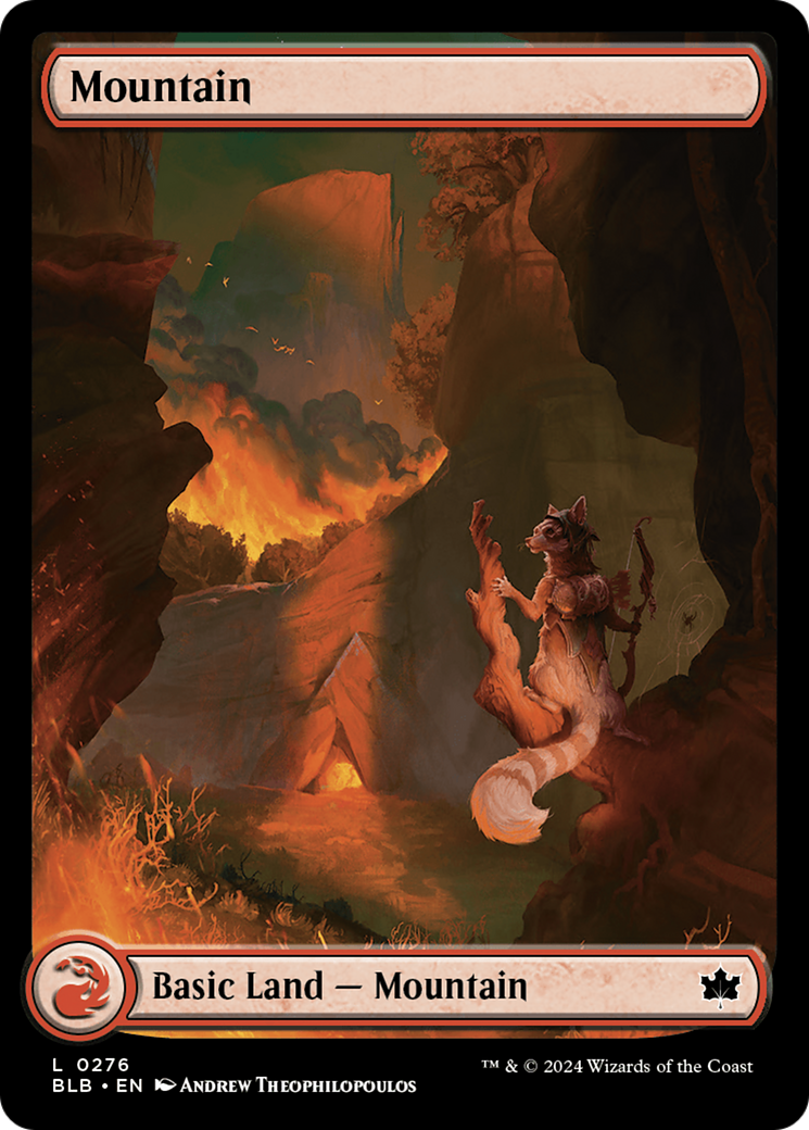 Image of Mountain (0276) (BLB-276) - Bloomburrow
