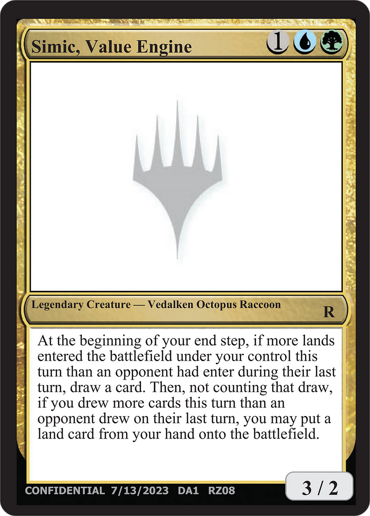 Image of Simic, Value Engine (UNK-RZ08D) - Unknown Event