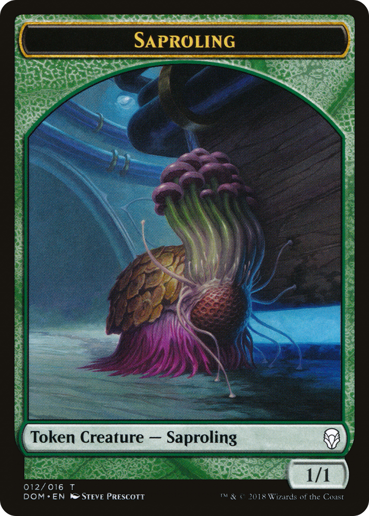 Image of Saproling Token (012) (DOM-012) - Dominaria Tokens