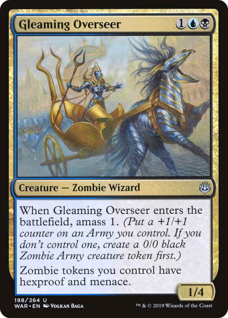 Image of Gleaming Overseer (WAR-198) - War of the Spark Foil