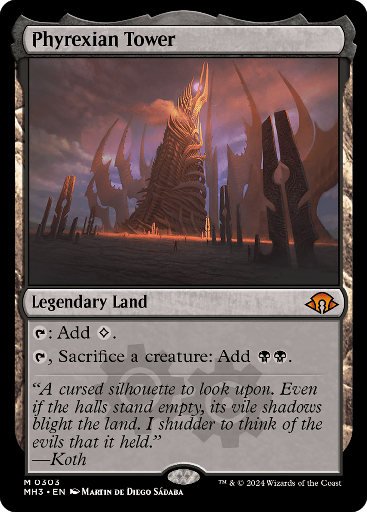 Image of Phyrexian Tower (MH3-303) - Modern Horizons 3