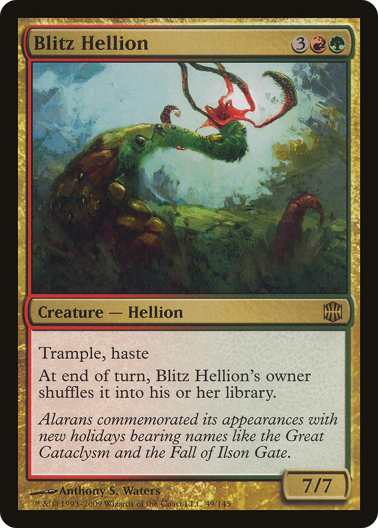 Image of Blitz Hellion (ARB-049) - Alara Reborn Foil