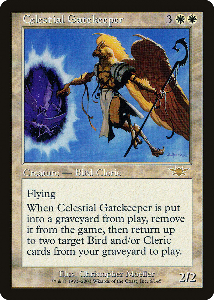 Image of Celestial Gatekeeper (LGN-006) - Legions Foil