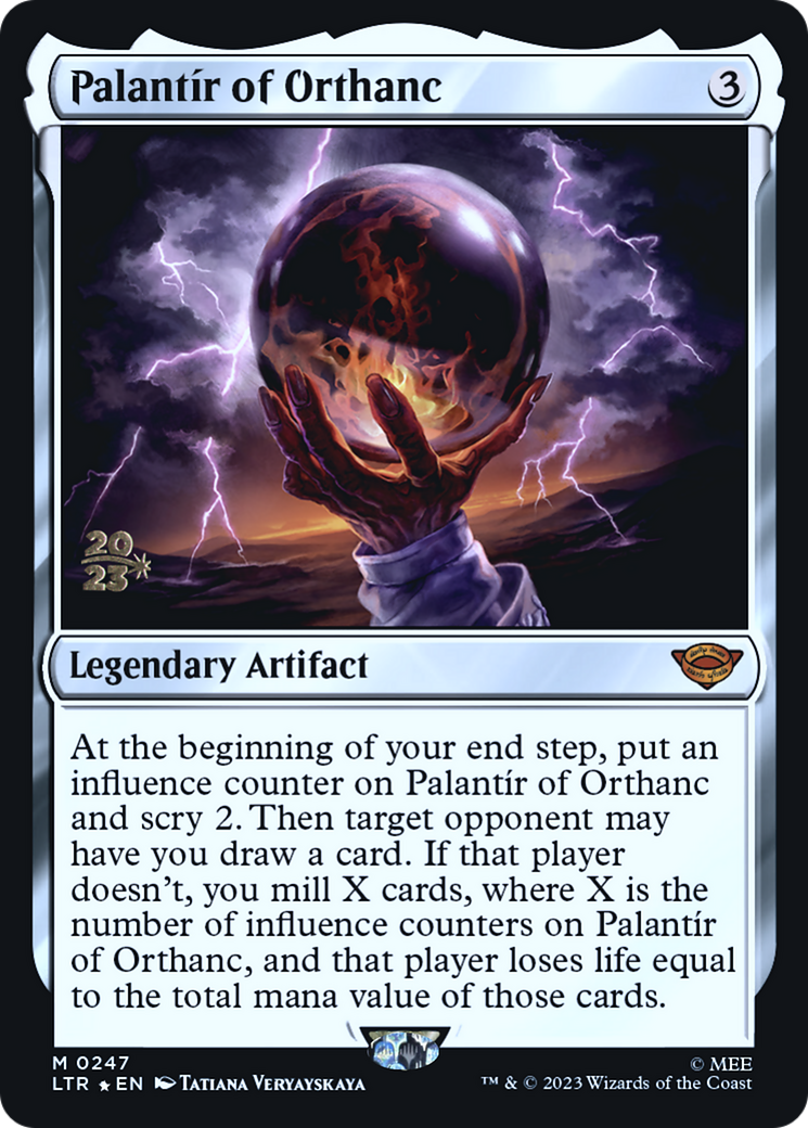 Image of Palantir of Orthanc (PRE-247) - Tales of Middle-earth Promos Foil
