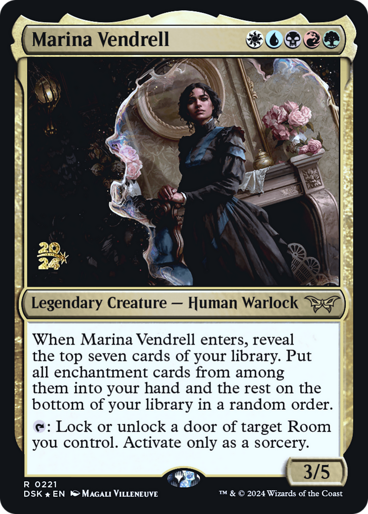 Image of Marina Vendrell (PRE-221) - Duskmourn: House of Horror Promos Foil