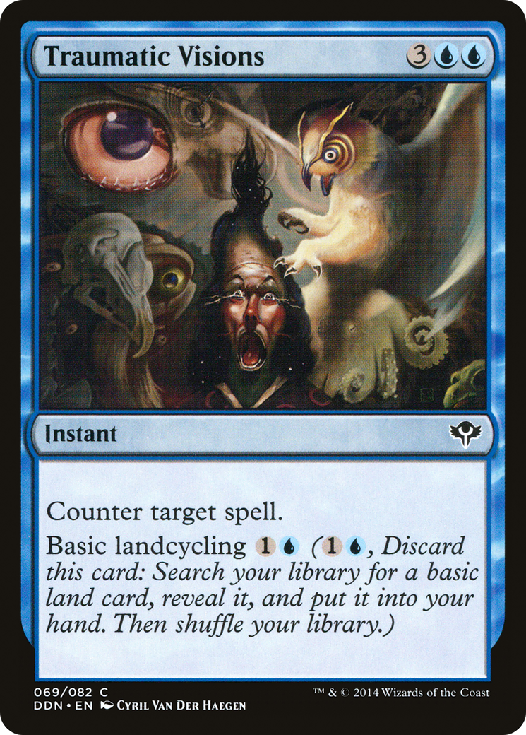Image of Traumatic Visions (DDN-069) - Duel Decks: Speed vs. Cunning