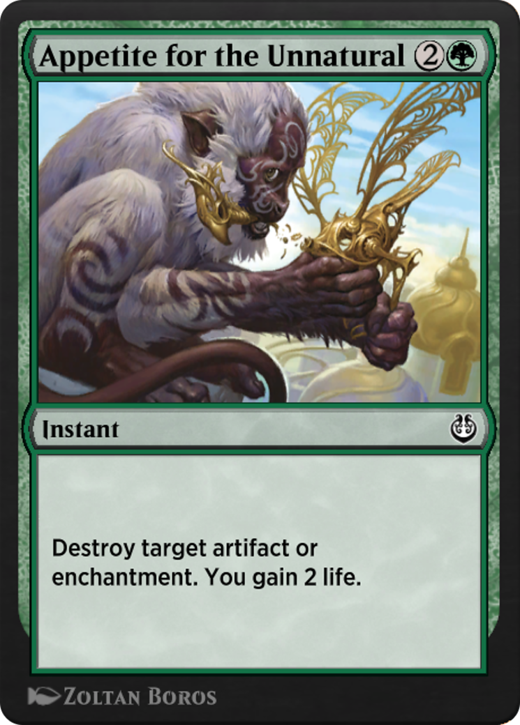 Image of Appetite for the Unnatural (KLR-151) - Kaladesh Remastered