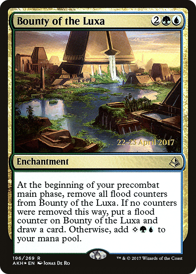 Image of Bounty of the Luxa (PRE-196) - Amonkhet Promos Foil