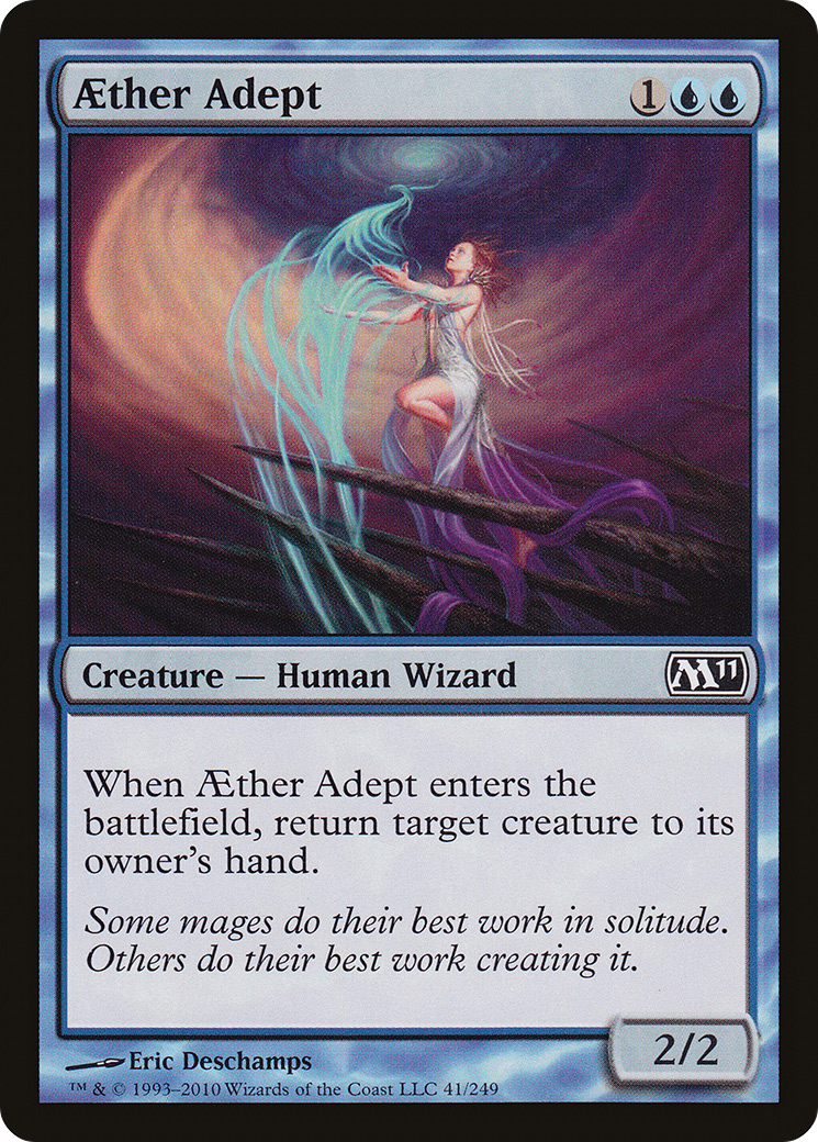 Image of Aether Adept (M11-041) - Magic 2011