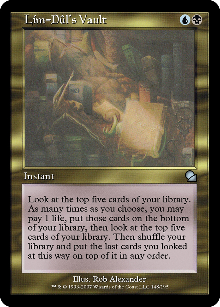 Image of Lim-Dûl's Vault (ME1-148) - Masters Edition Foil