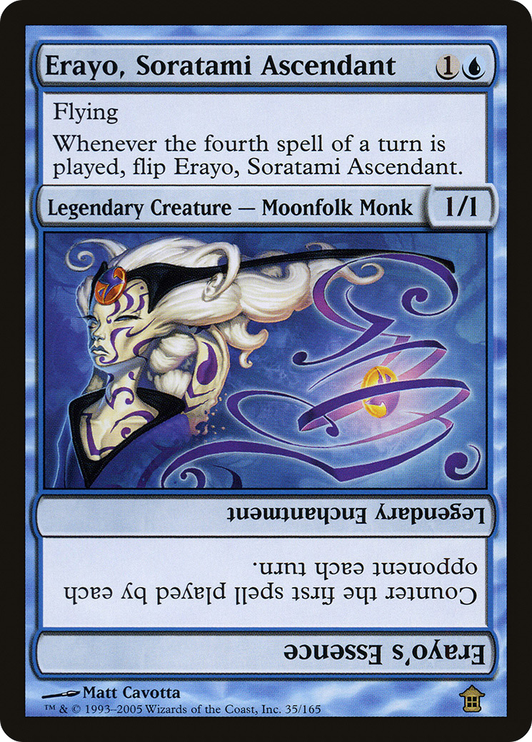 Image of Erayo, Soratami Ascendant (SOK-035) - Saviors of Kamigawa
