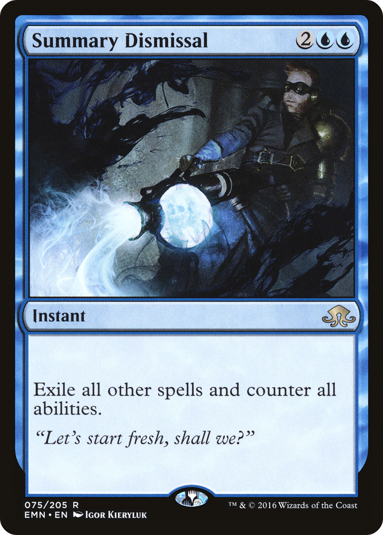 Image of Summary Dismissal (EMN-075) - Eldritch Moon