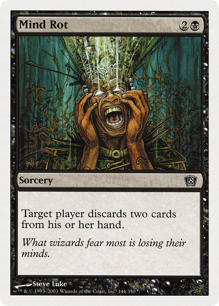 Image of Mind Rot (8ED-144★) - 8th Edition Foil