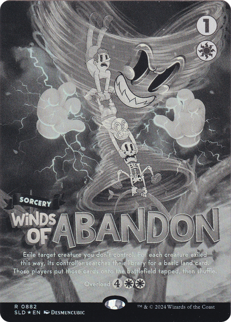 Image of Winds of Abandon (SLD-882) - Secret Lair Drop (Borderless) Foil